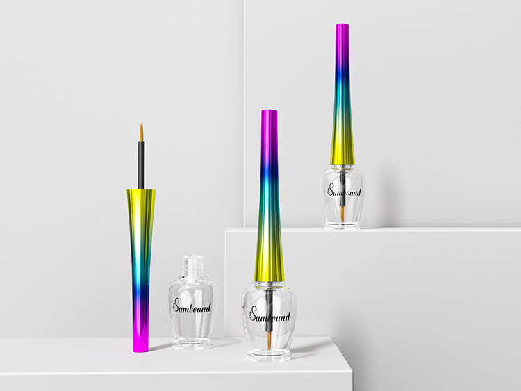 漸變色眼線增長(zhǎng)液空瓶注塑加工 漸變色眼線增長(zhǎng)液空瓶注塑加工